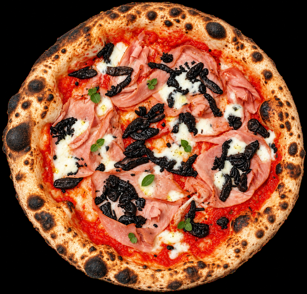 Prosciutto & Pesto Pizza